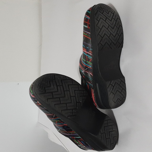 Dansko Paint Drizzle Womens 36 (6) Clog - Picture 5 of 9